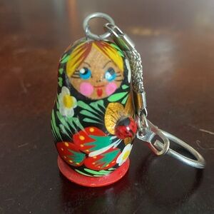 Babushka Key Chain from Russia
